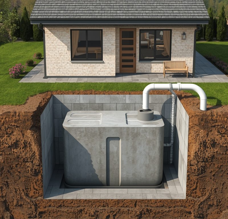 Praktyczny poradnik dotyczący świadomego wyboru, montażu oraz codziennej eksploatacji zbiornika betonowego